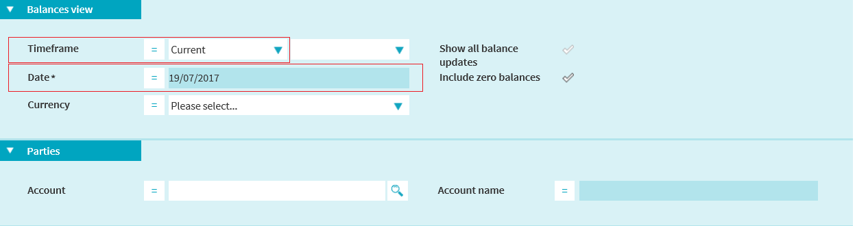 Query Cash balance by Account picture