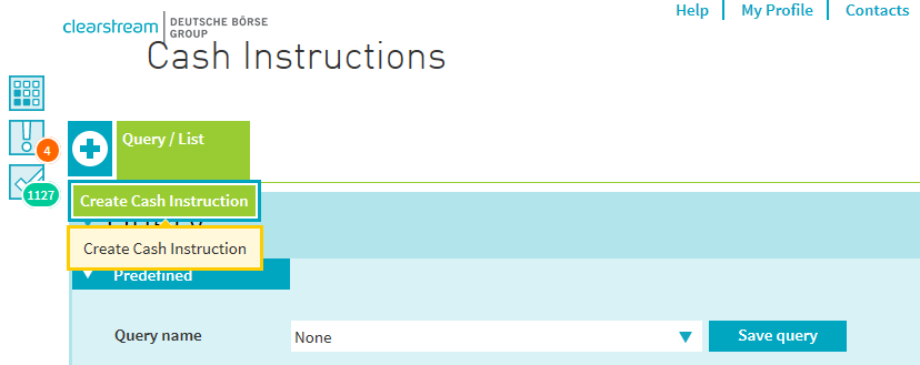 Cash Input Instruction picture