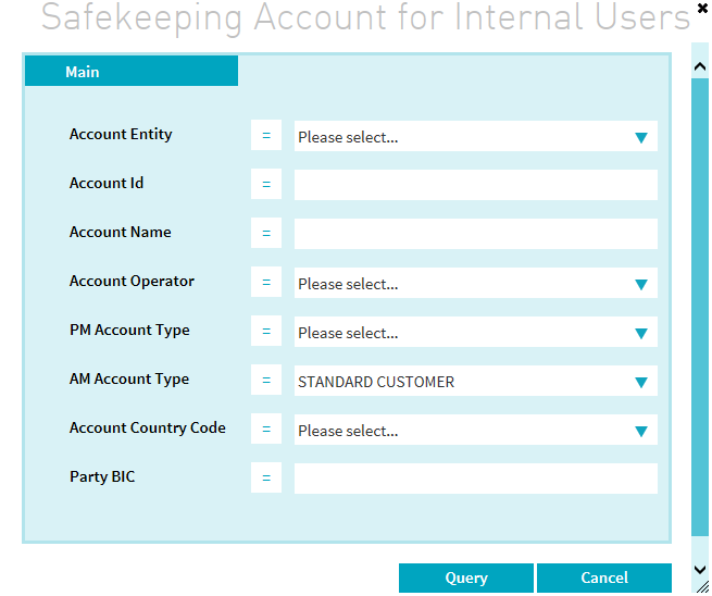 Cash Instruction Lookup Query picture