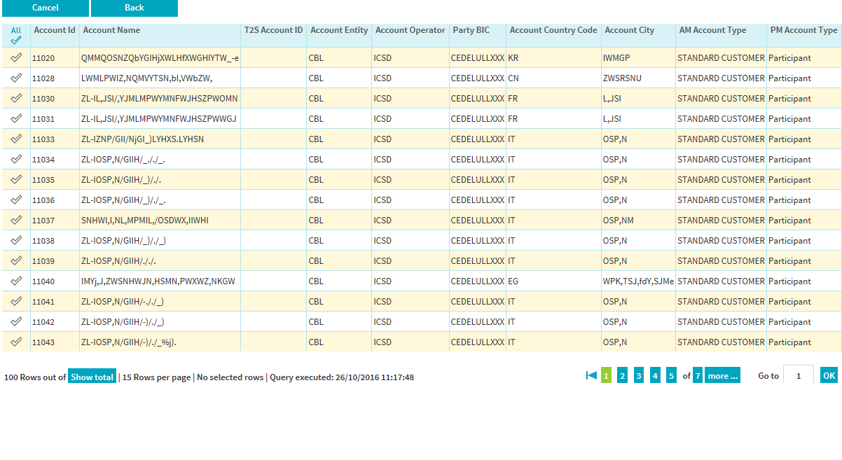 Cash Instruction Lookup List picture